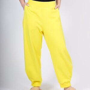 Tibi Calder Sweatpant Long, yellow, XXS, NWT